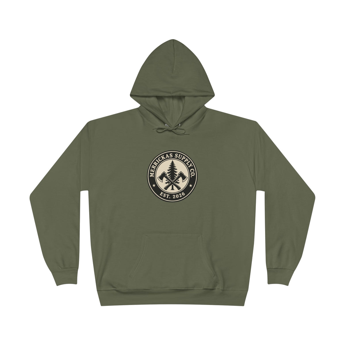 Merrickas Heritage Axe Badge Hoodie