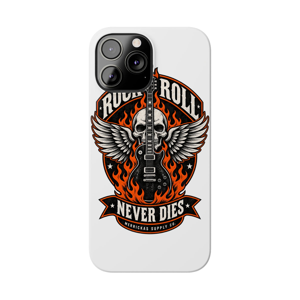 Rock N Roll Never Dies Phone Case