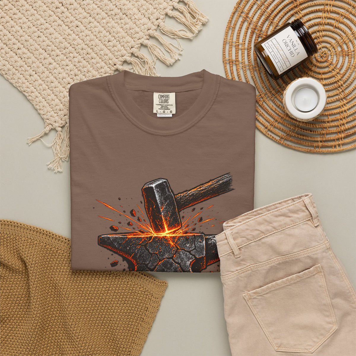 Forged Not Given Garment-Dyed Tee