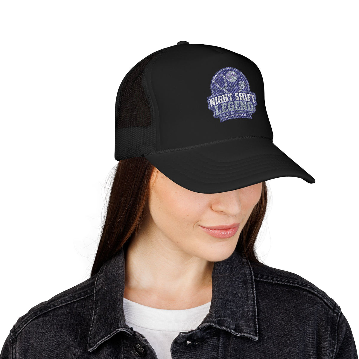 Night Shift Legend Foam Trucker Hat