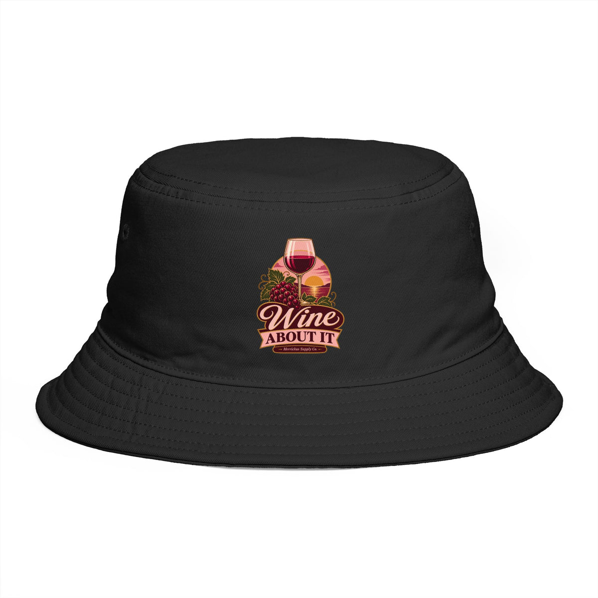 Wine About It Bucket Hat