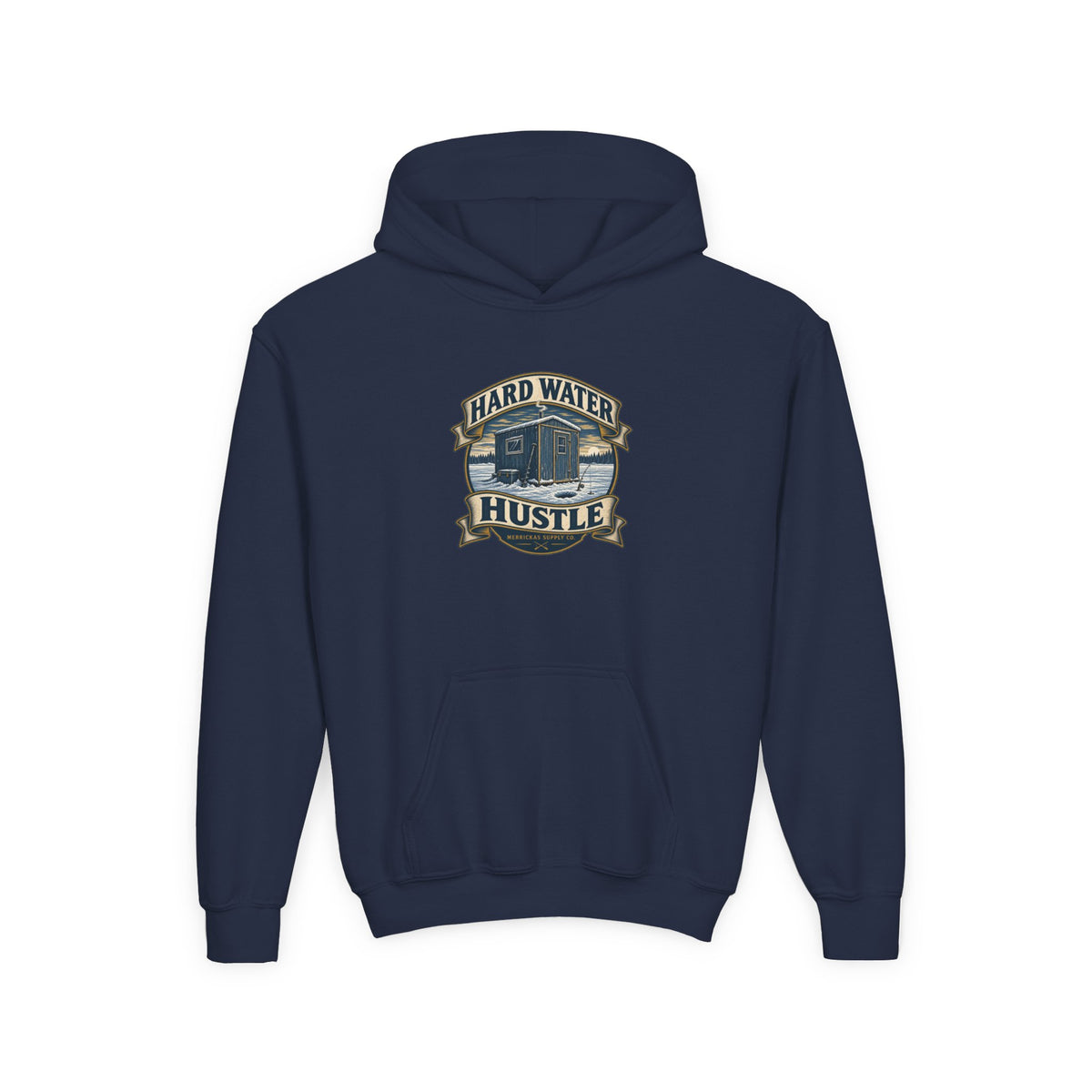 Hard Water Hustle Youth Hoodie