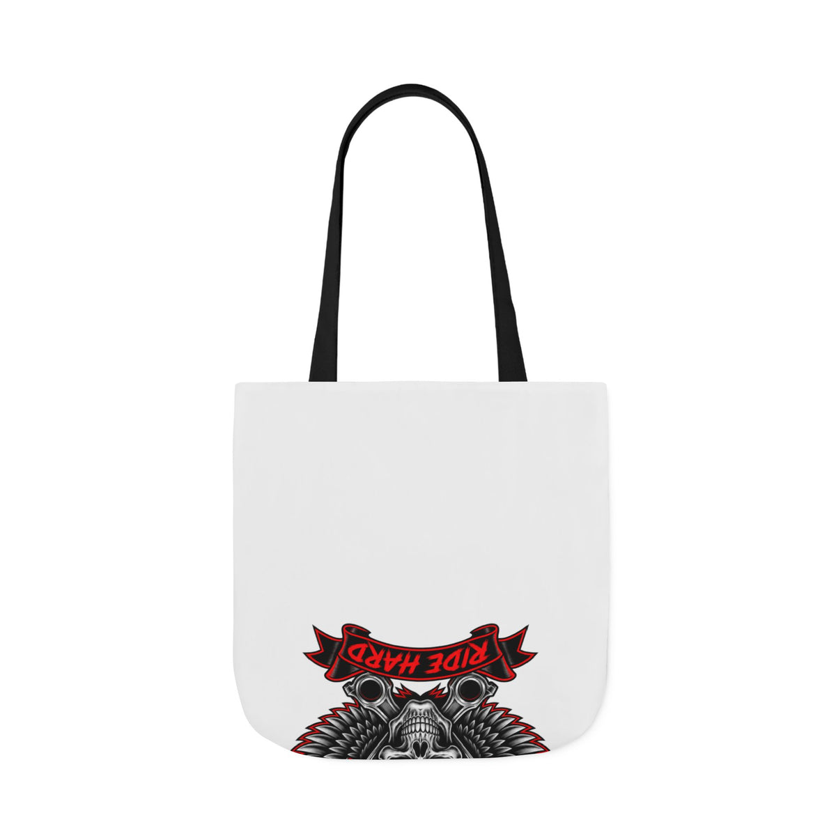 Merrickas Ride Hard Winged Skull Canvas Wall Art