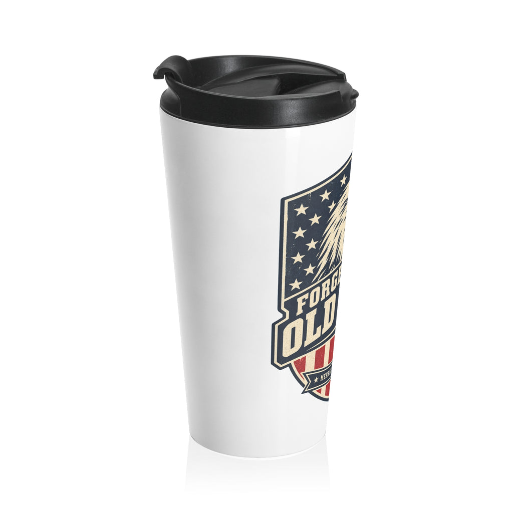 Forged Under Old Glory Travel Mug