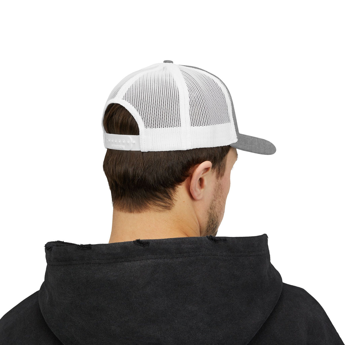 Reel Men Fish Snapback Trucker Cap