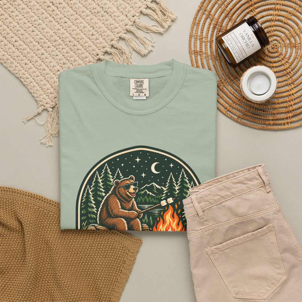 Camp Hair Don't Care Garment-Dyed Tee