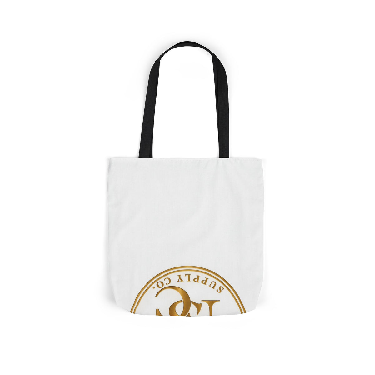 Merrickas Gold MSC Monogram Canvas Wall Art