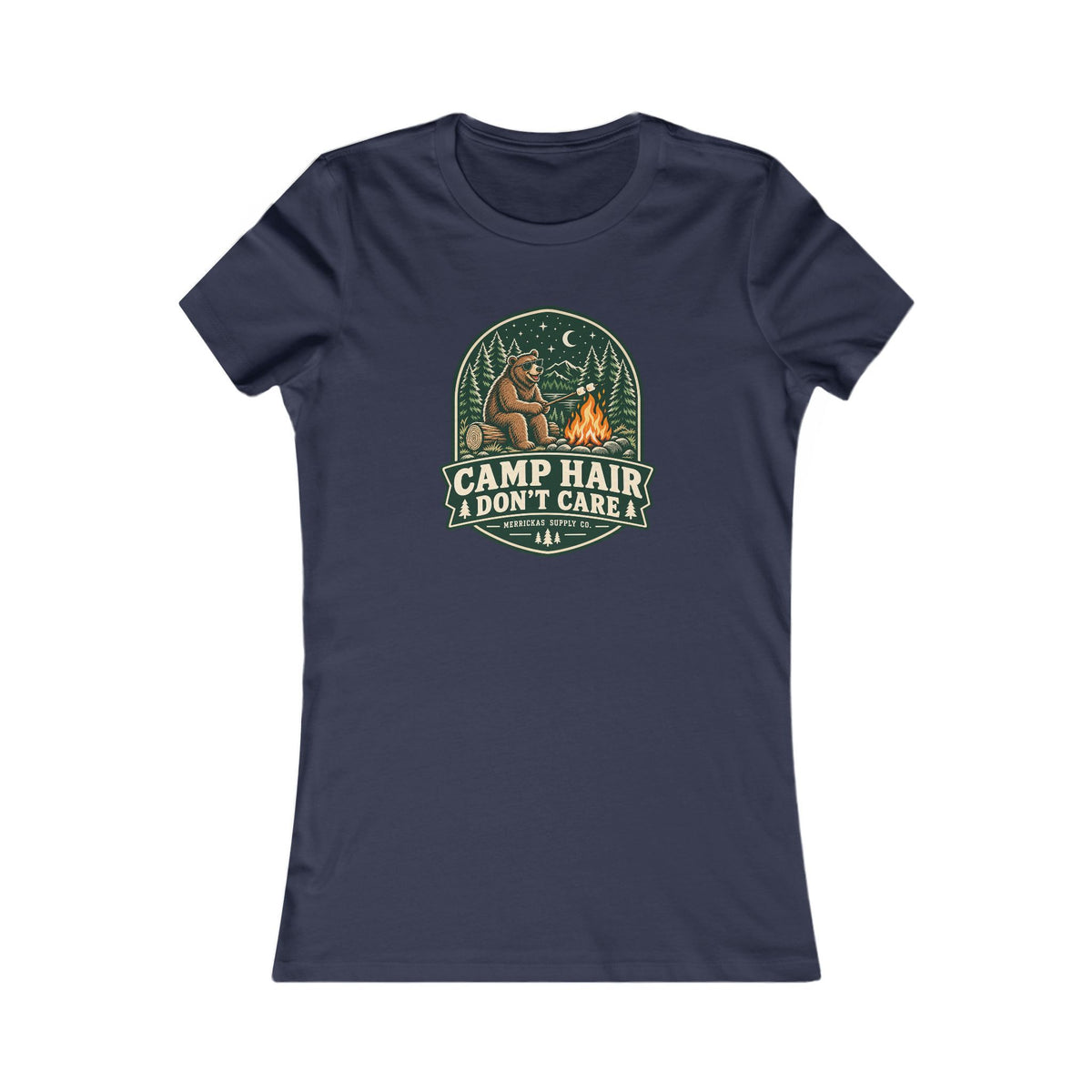 Camp Hair Don't Care Women's Tee