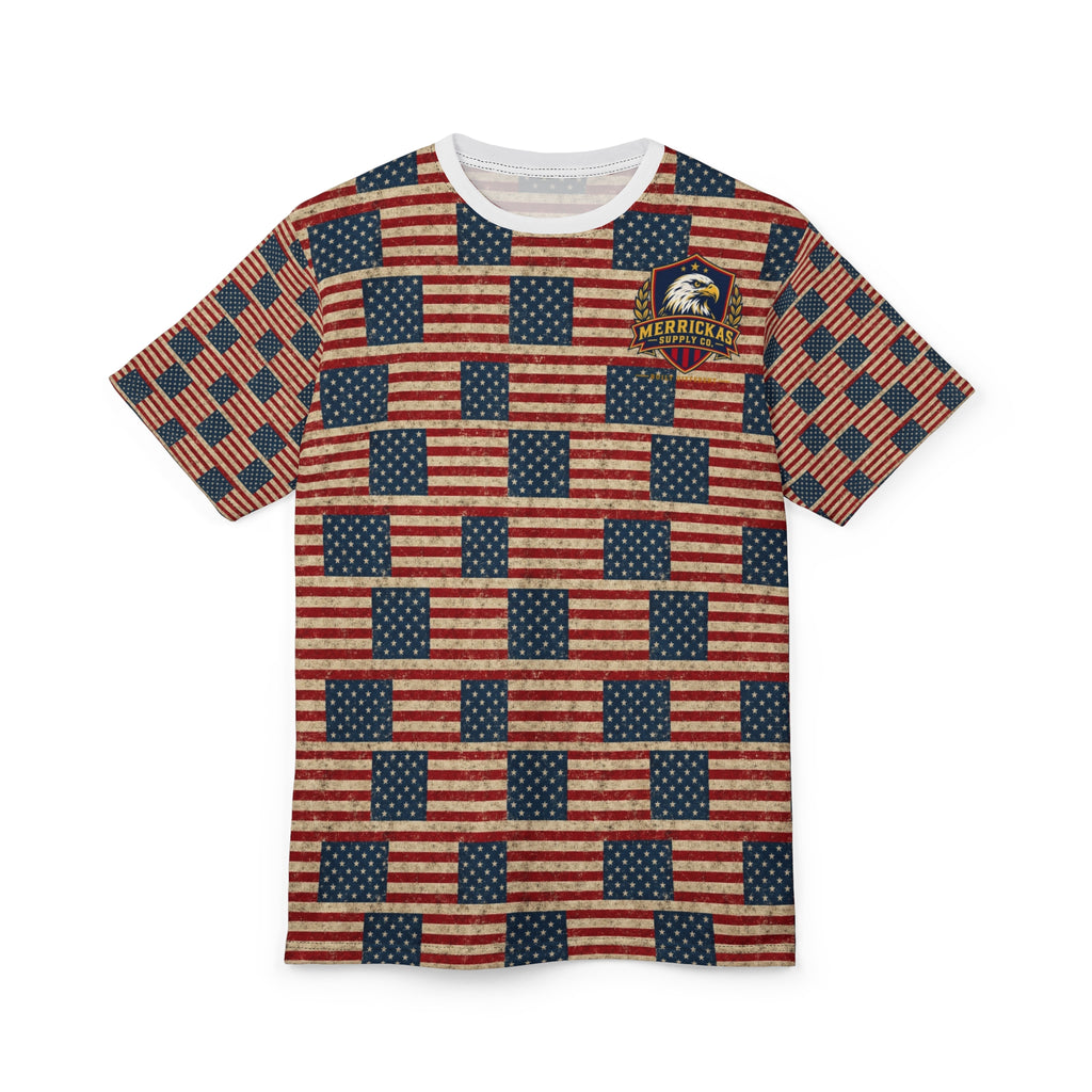 Old Glory Full-Print All-Over Print Tee