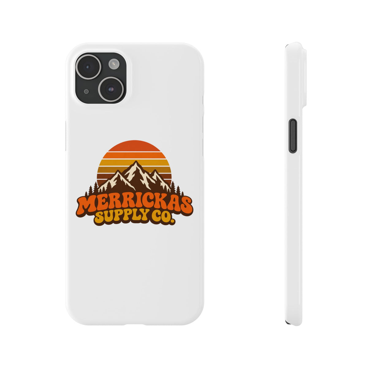 Merrickas Retro Sunset Mountain Phone Case