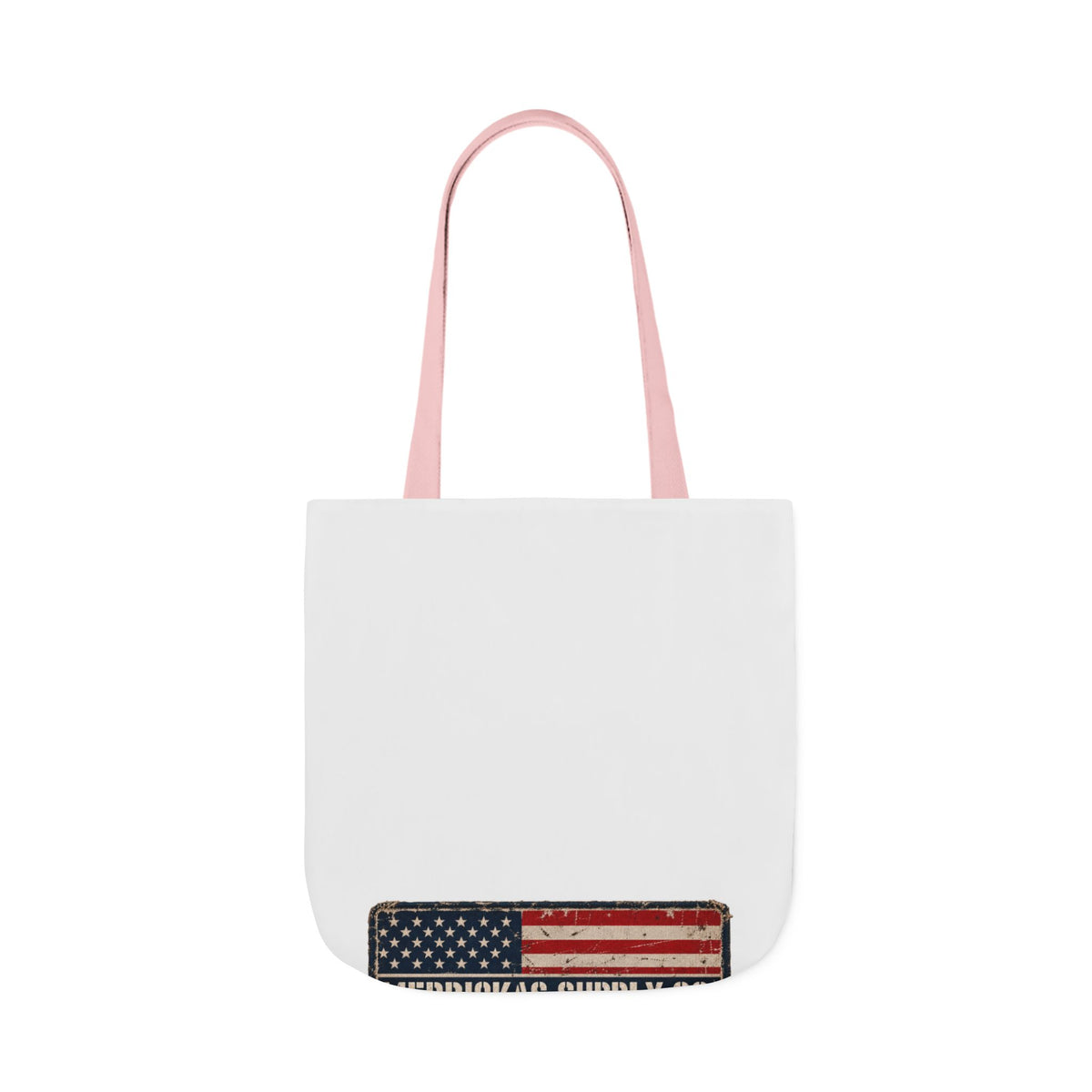 Merrickas American Flag Patch Canvas Wall Art
