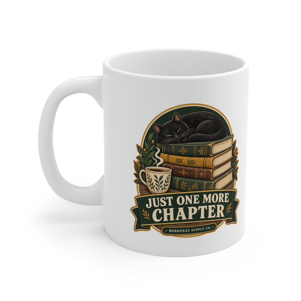 Just One More Chapter Coffee Mug 11oz