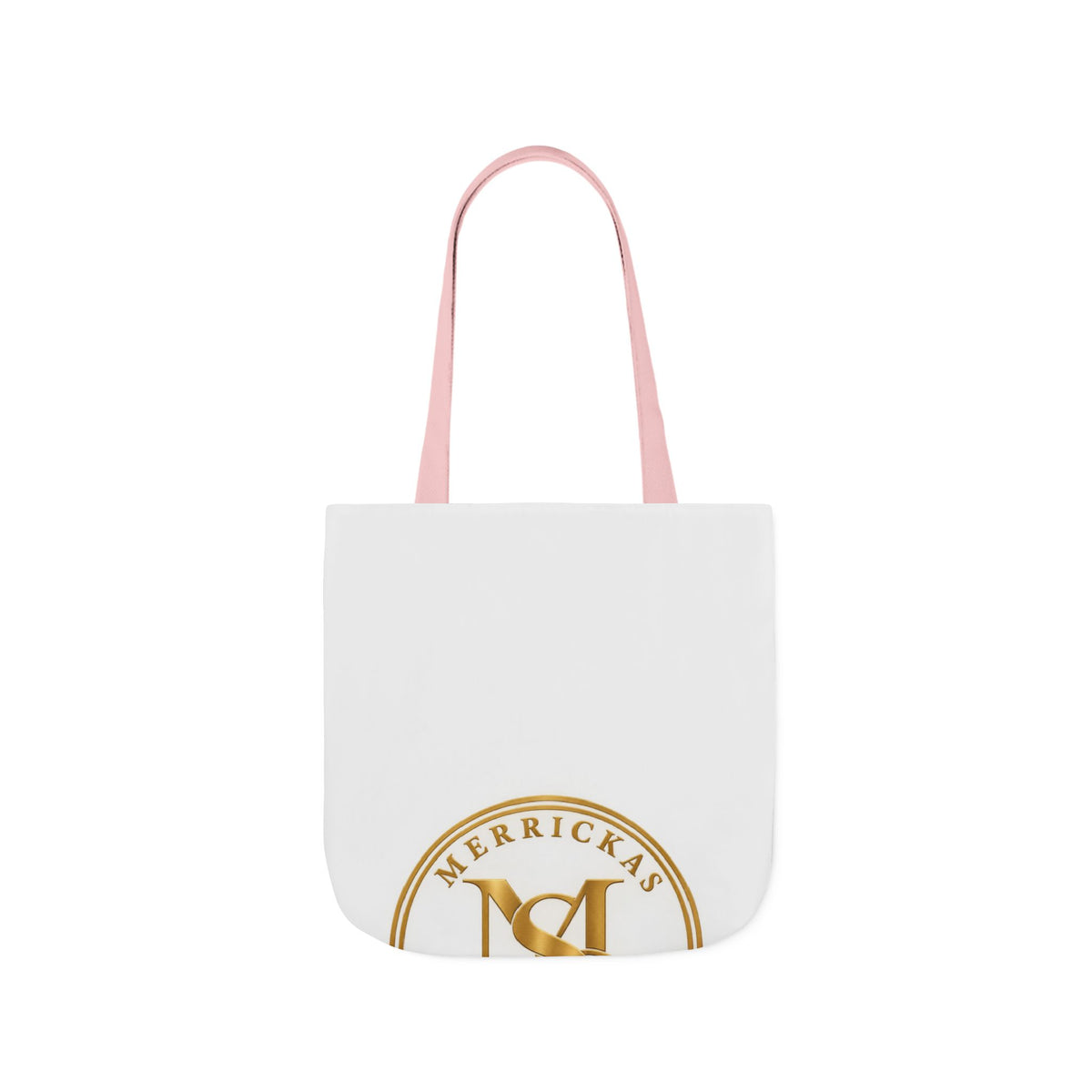 Merrickas Gold MSC Monogram Canvas Wall Art
