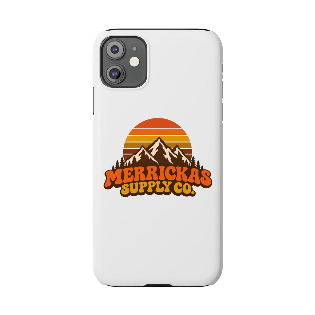Merrickas Retro Sunset Mountain Phone Case