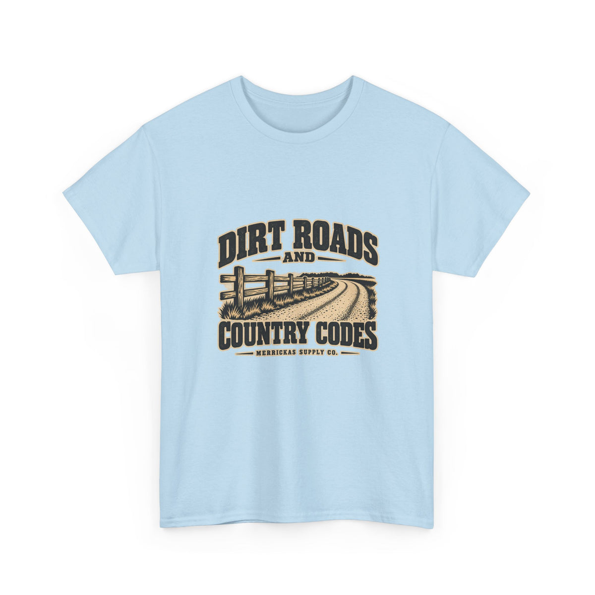 Dirt Roads And Country Codes Classic Tee