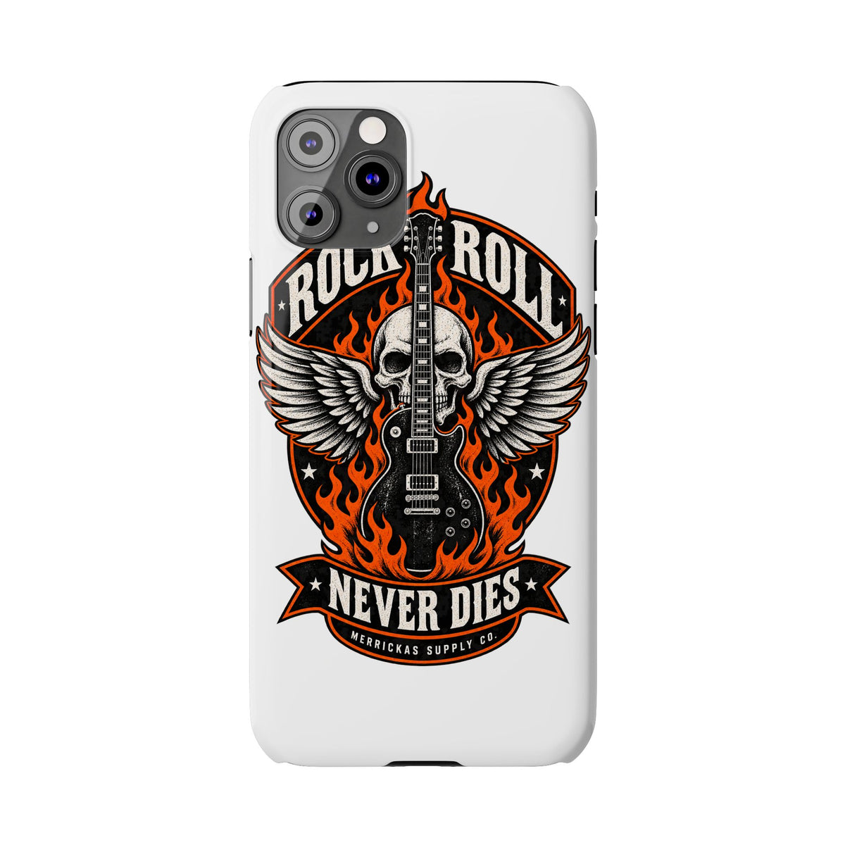 Rock N Roll Never Dies Phone Case