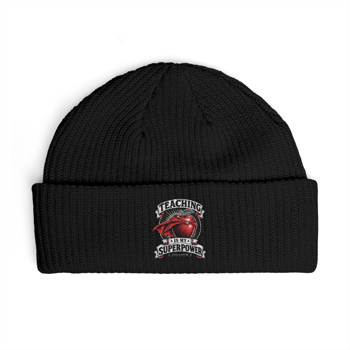 Teaching Is My Superpower Cuff Beanie