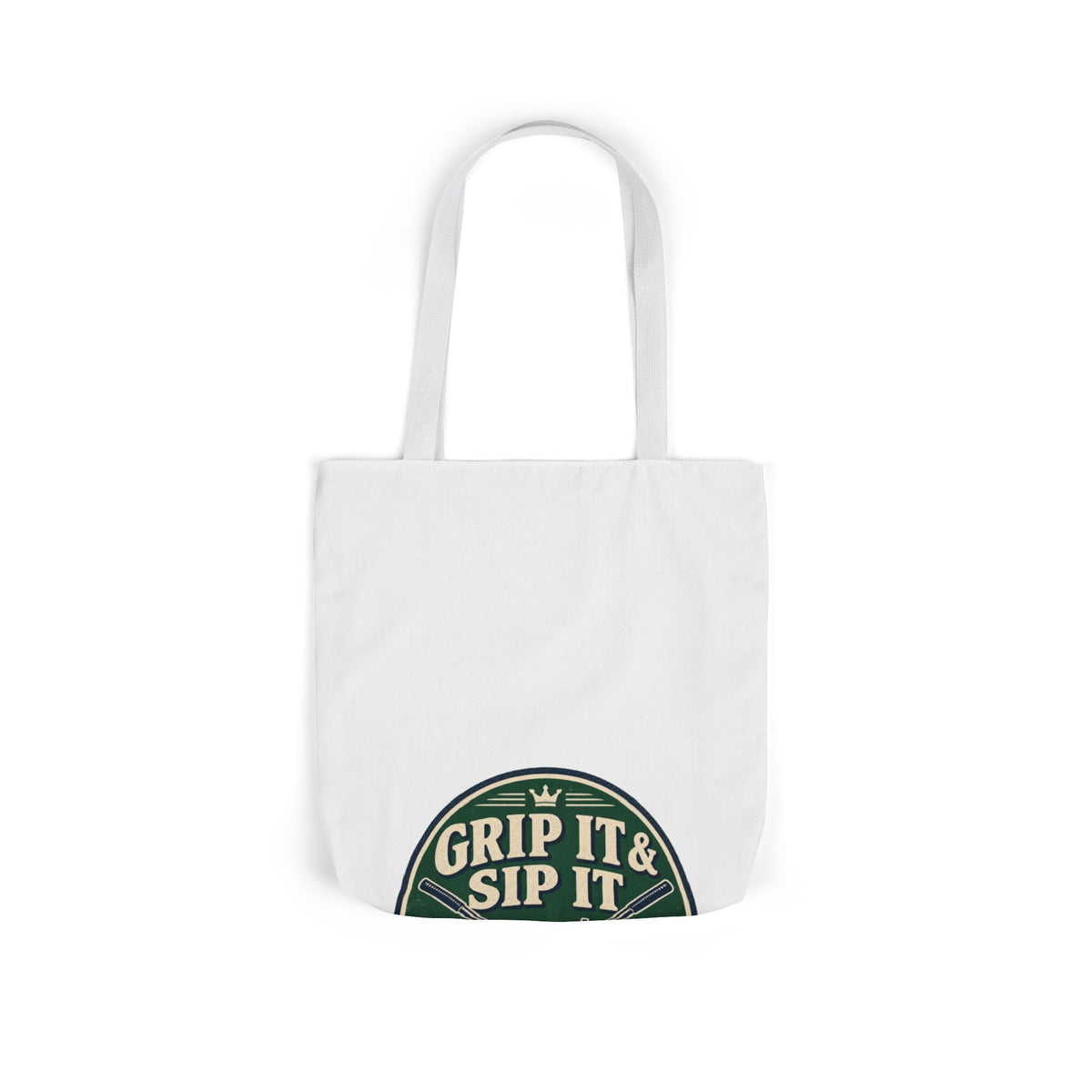 Grip It & Sip It Canvas Wall Art
