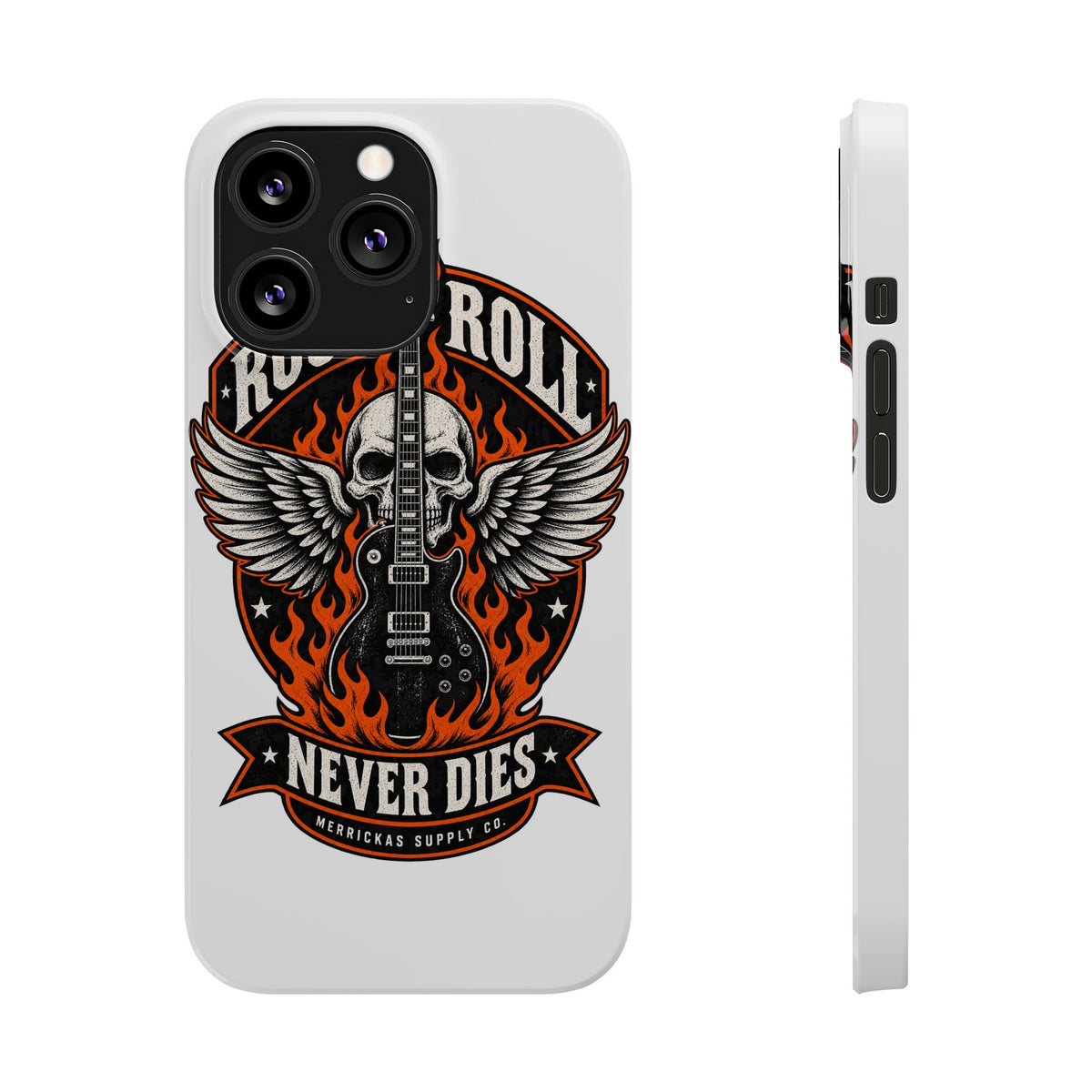 Rock N Roll Never Dies Phone Case