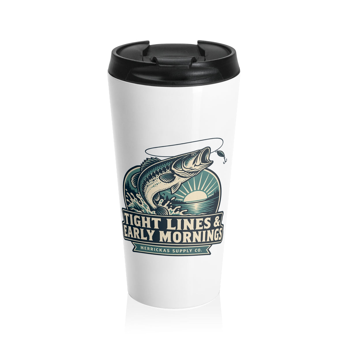 Tight Lines & Early Mornings Travel Mug