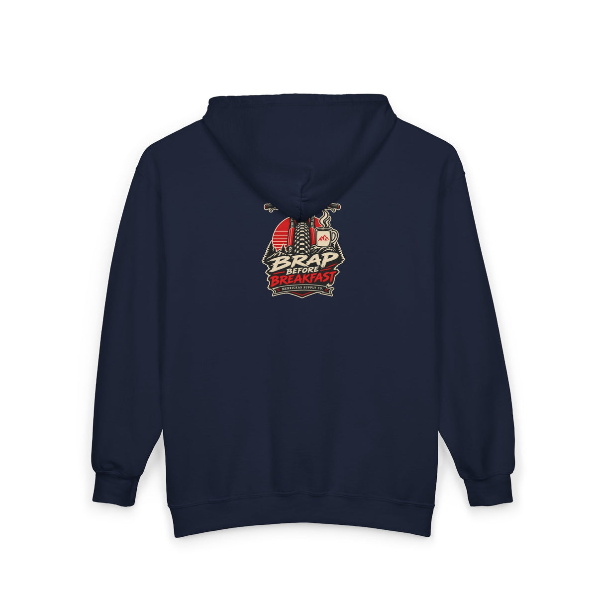 Brap Before Breakfast Zip Hoodie