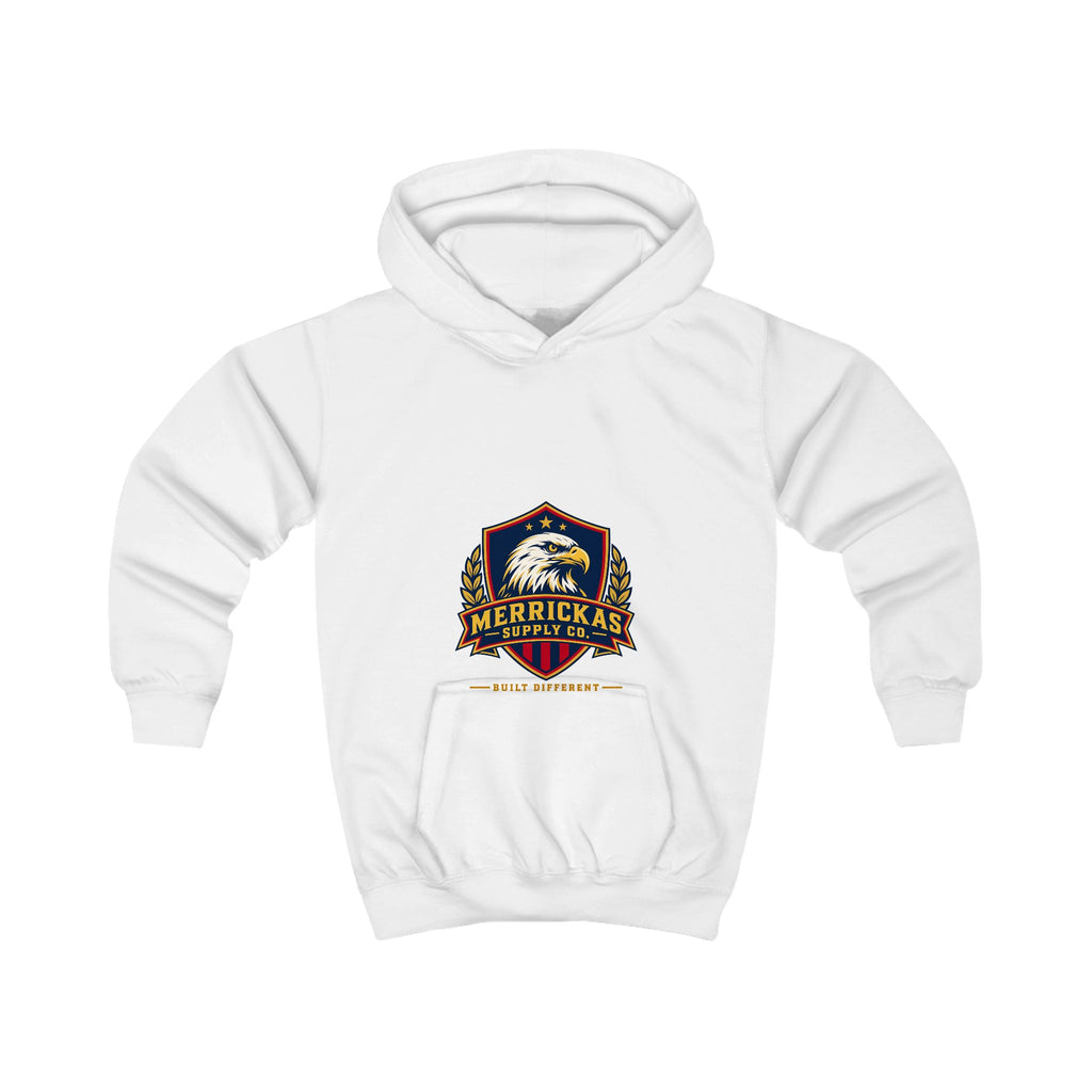 Merrickas Eagle Shield Crest Kids' Hoodie