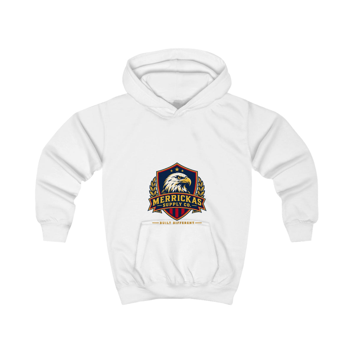 Merrickas Eagle Shield Crest Kids' Hoodie