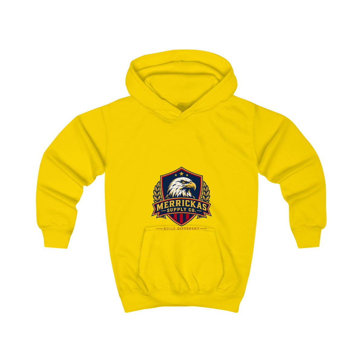 Merrickas Eagle Shield Crest Kids' Hoodie