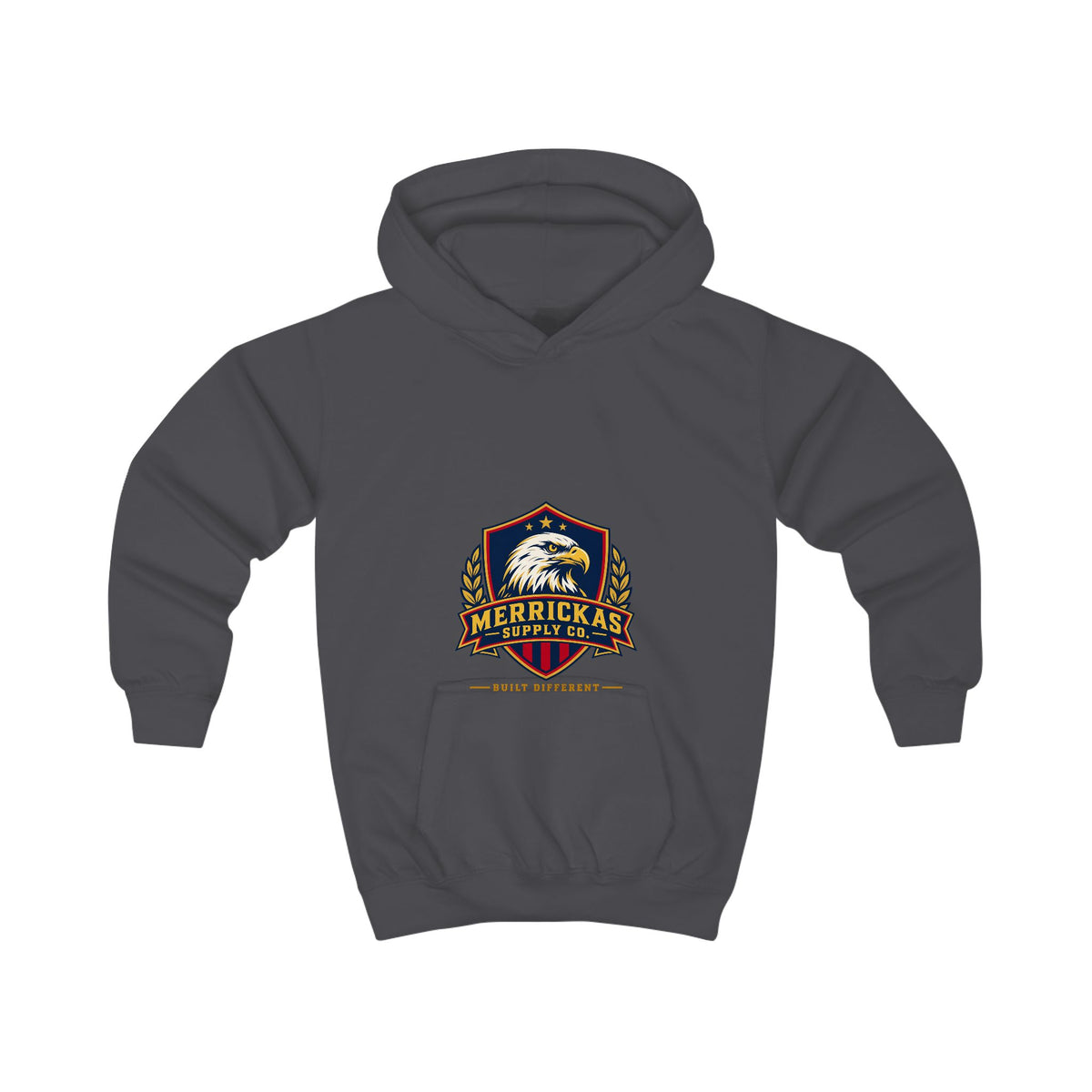 Merrickas Eagle Shield Crest Kids' Hoodie