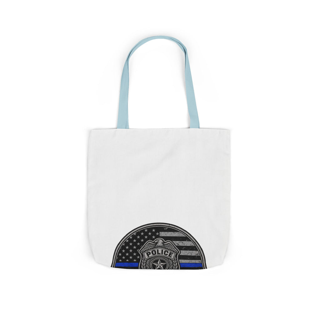 Back The Blue Canvas Wall Art