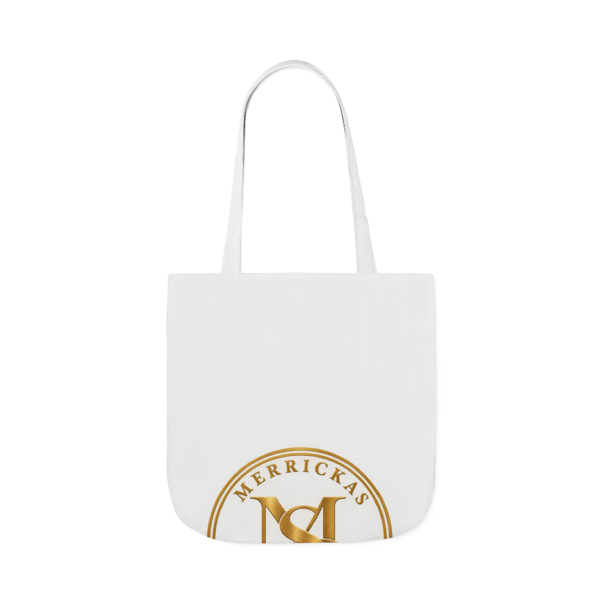Merrickas Gold MSC Monogram Canvas Wall Art