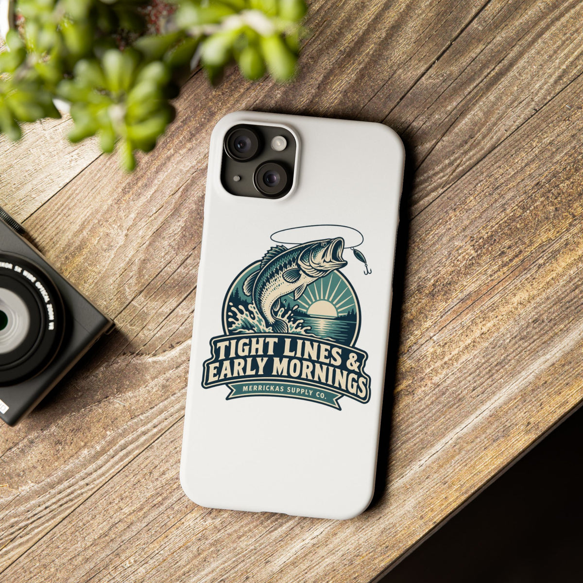 Tight Lines & Early Mornings Phone Case