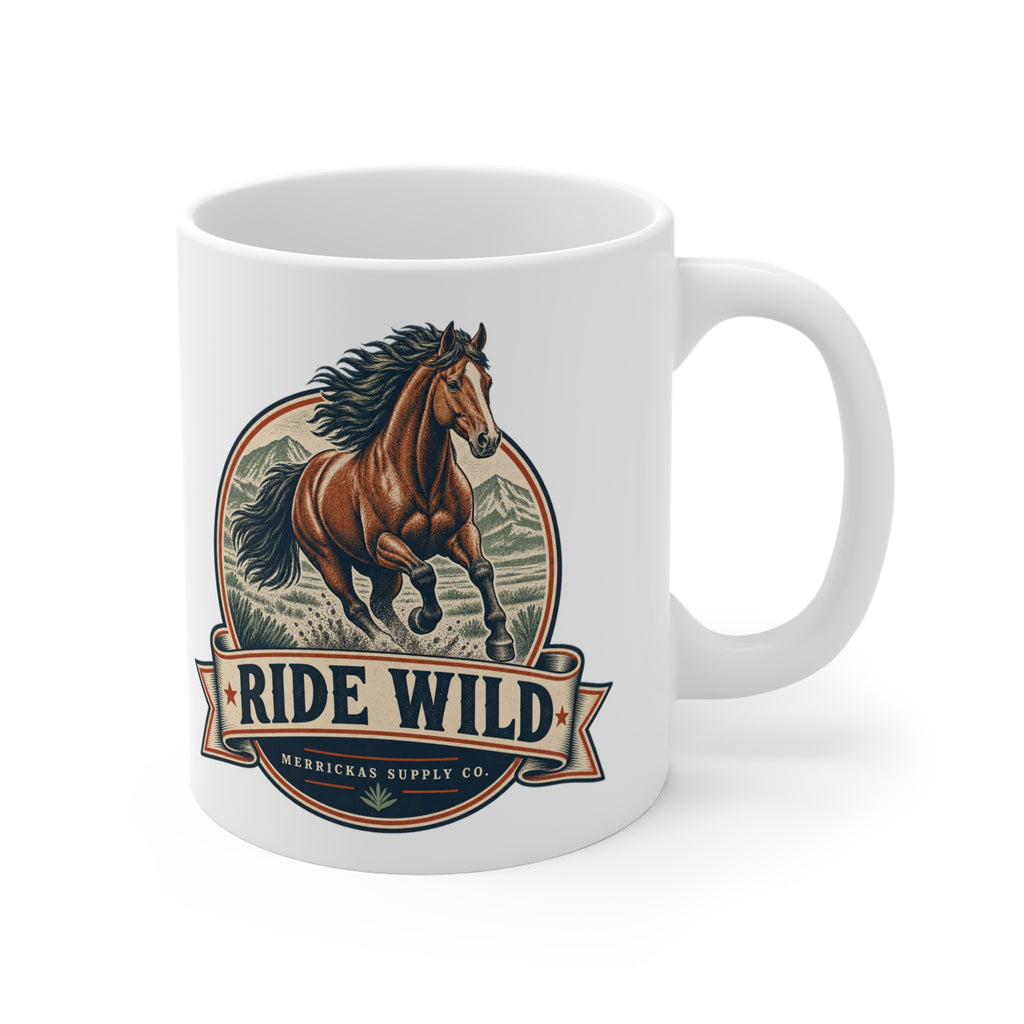 Ride Wild Coffee Mug 11oz