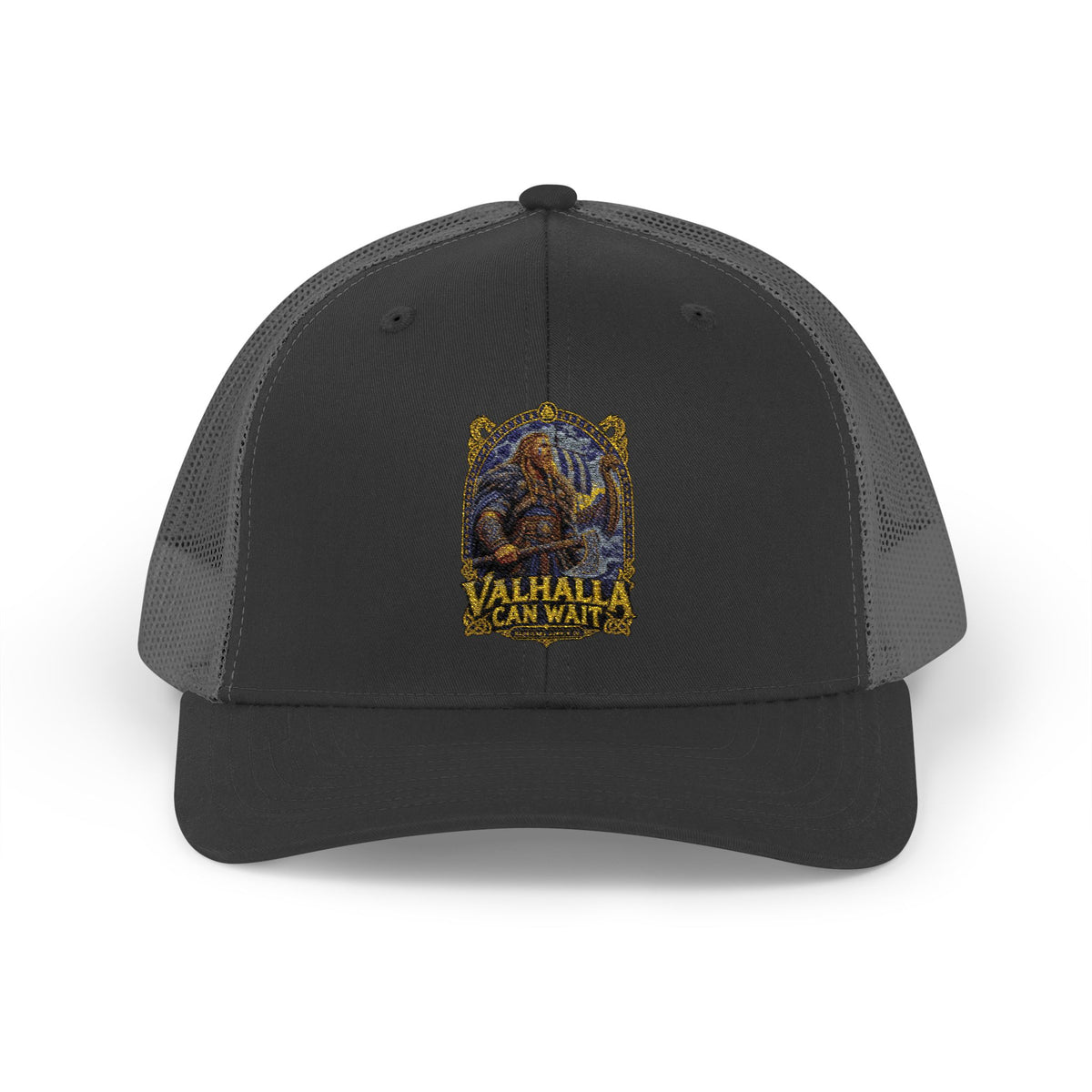 Valhalla Can Wait Snapback Trucker Cap