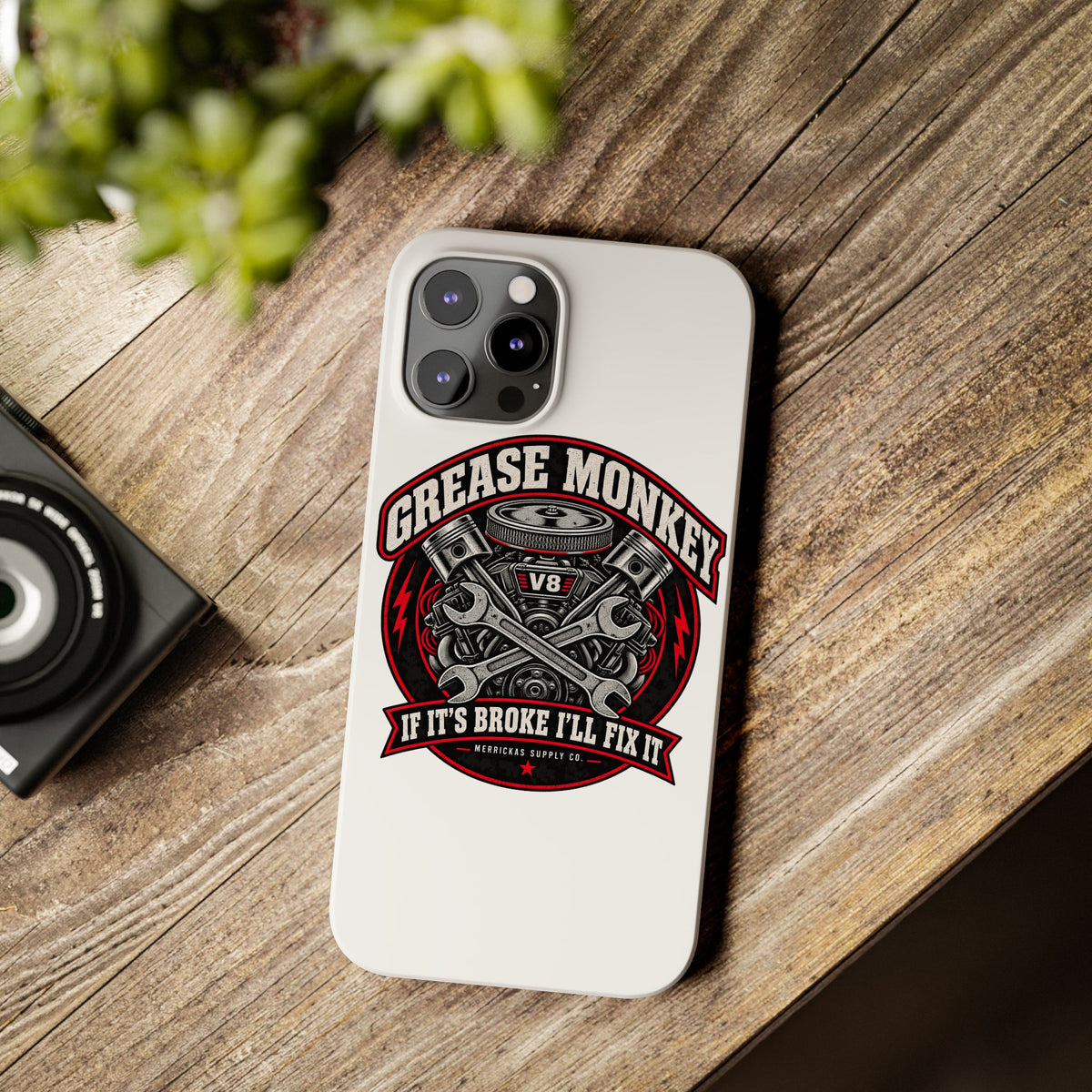 Grease Monkey Phone Case