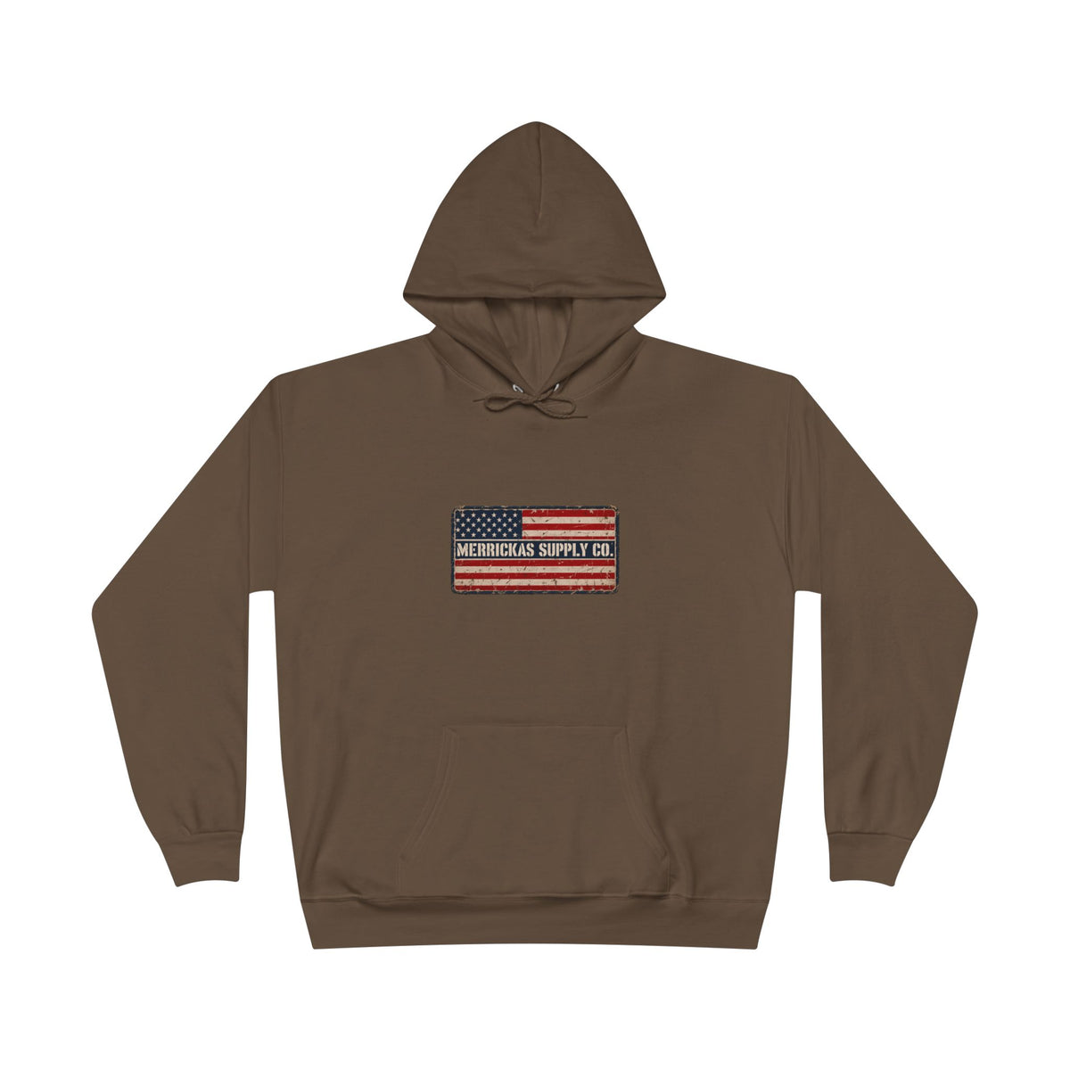 Merrickas American Flag Patch Hoodie