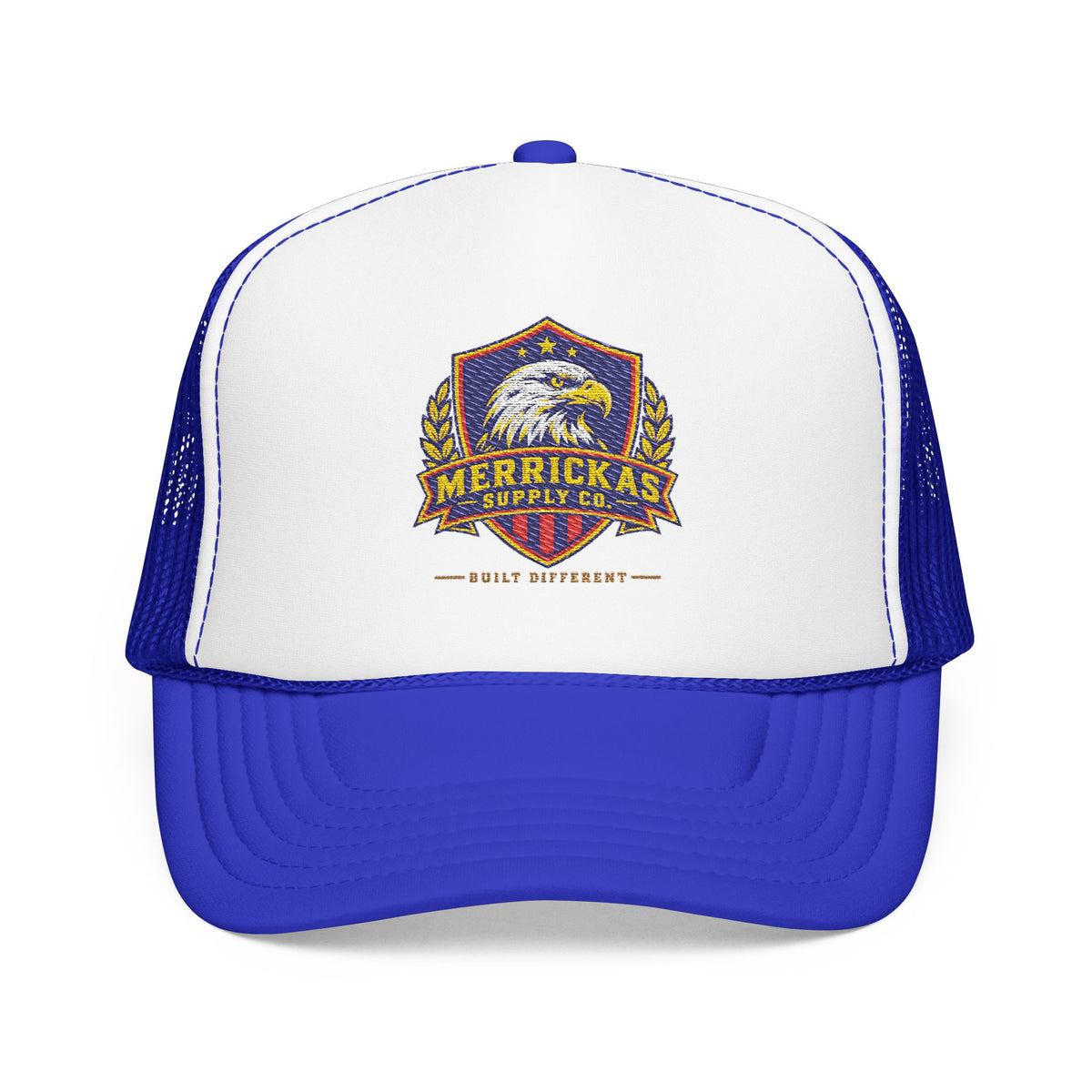 Merrickas Heritage Shield Foam Trucker Hat