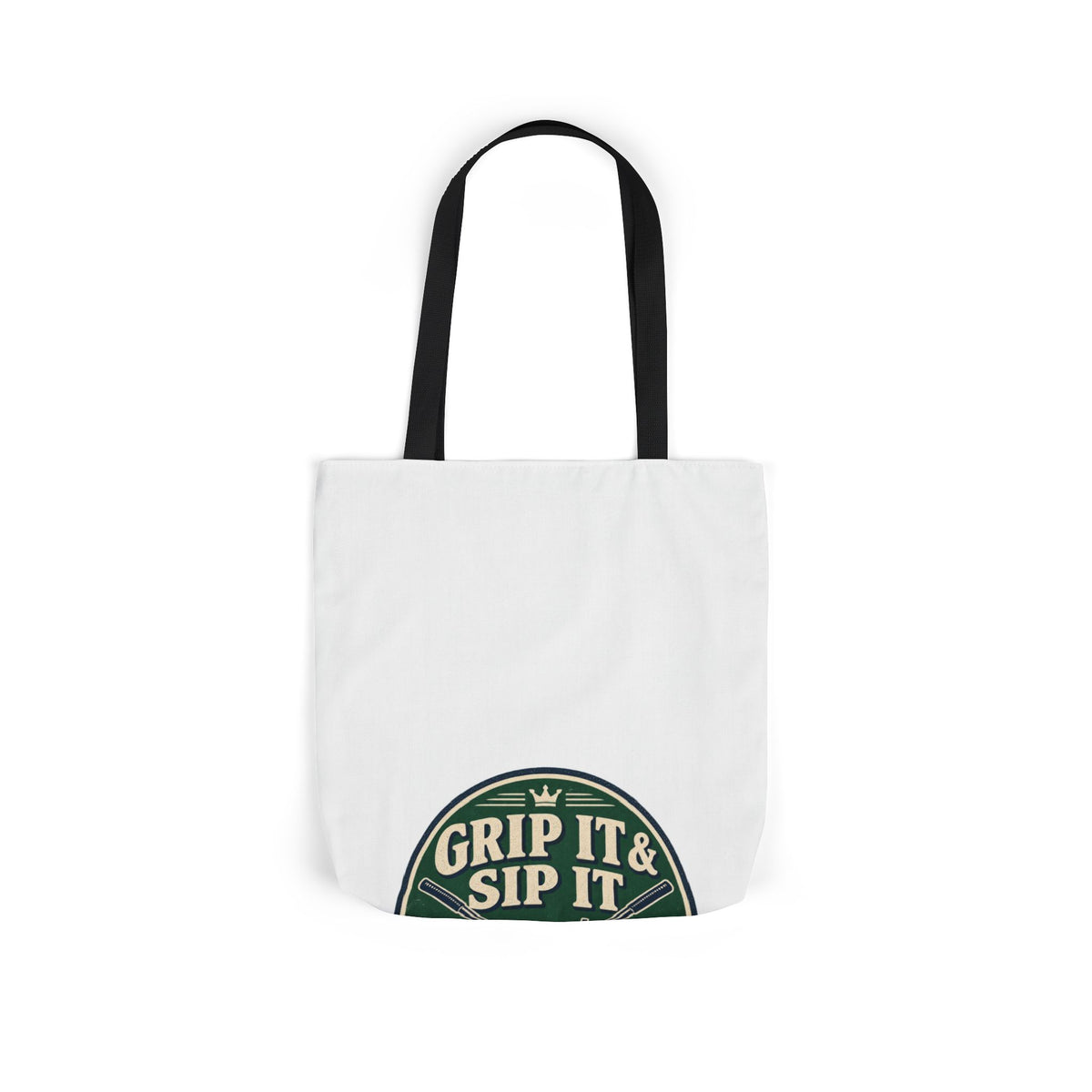Grip It & Sip It Canvas Wall Art