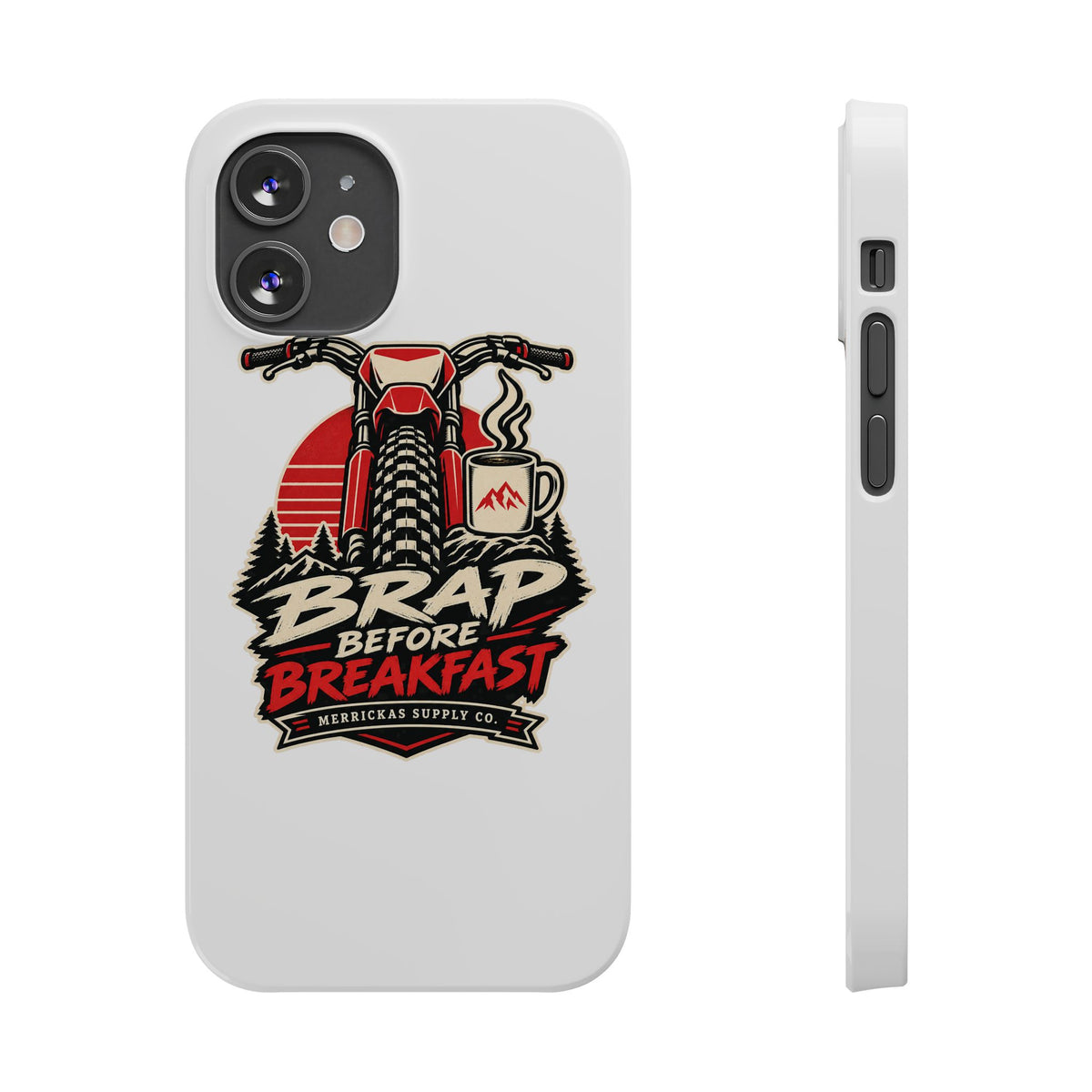 Brap Before Breakfast Phone Case