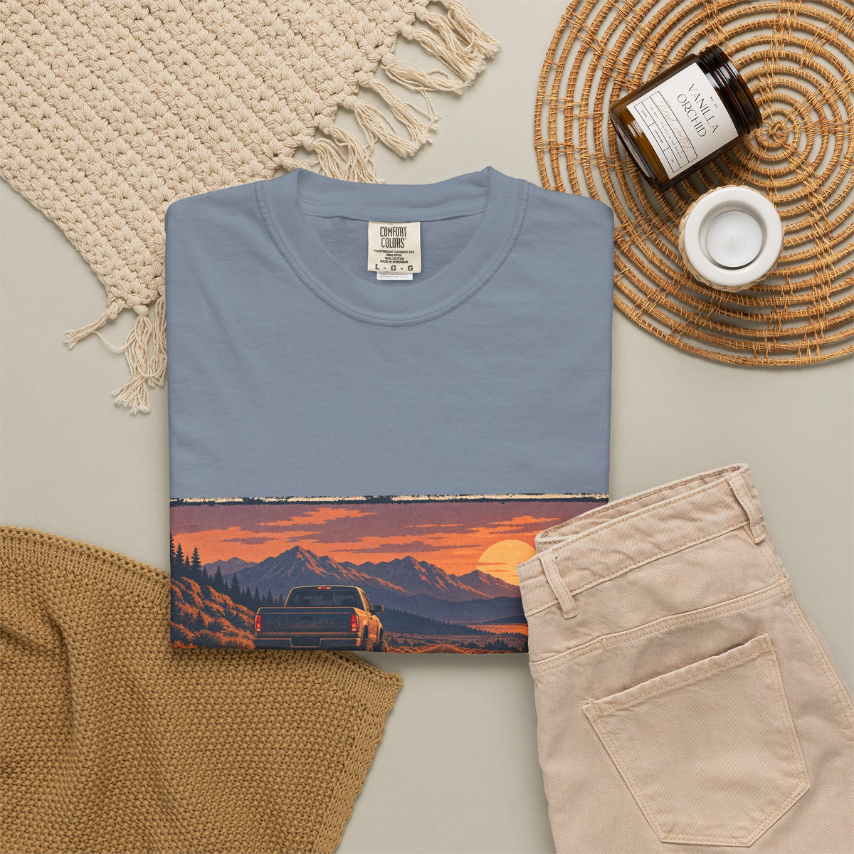 No Signal No Problem Garment-Dyed Tee