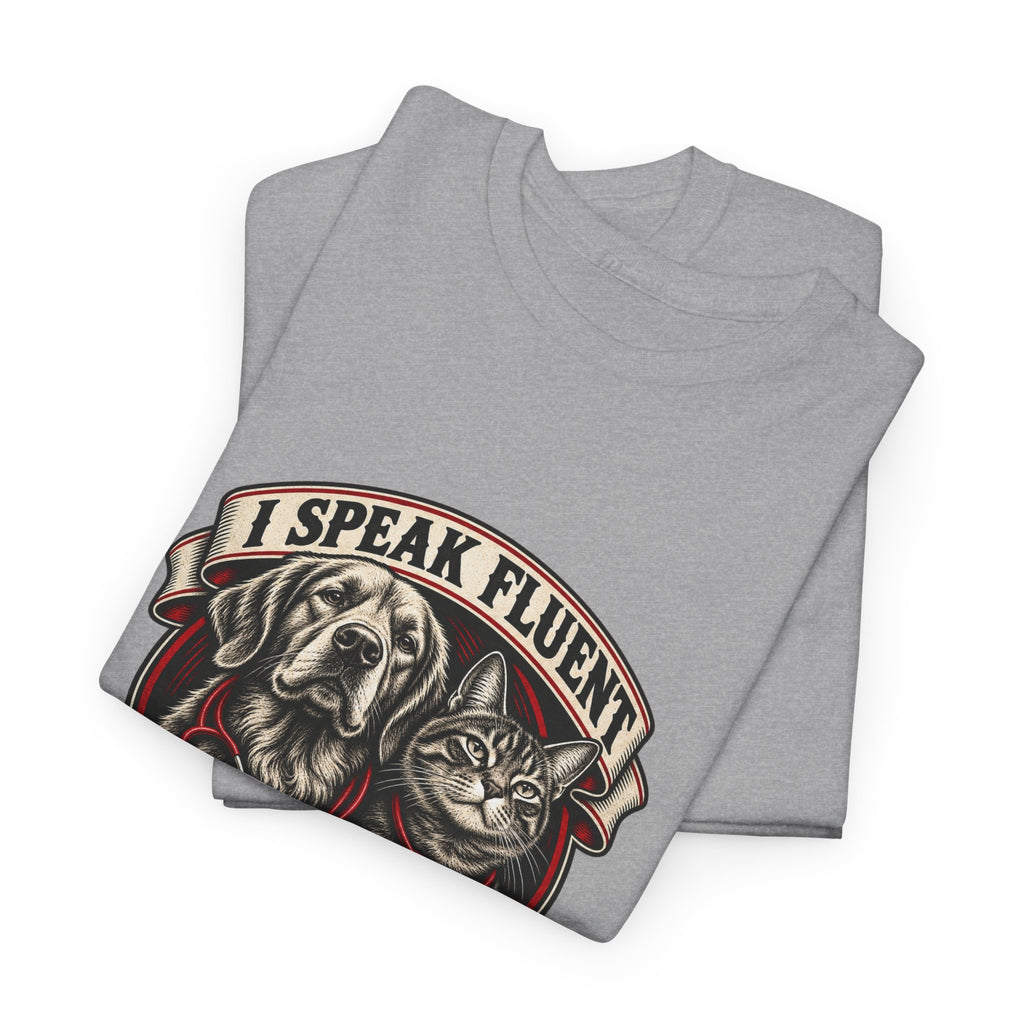 I Speak Fluent Bark And Meow Classic Tee