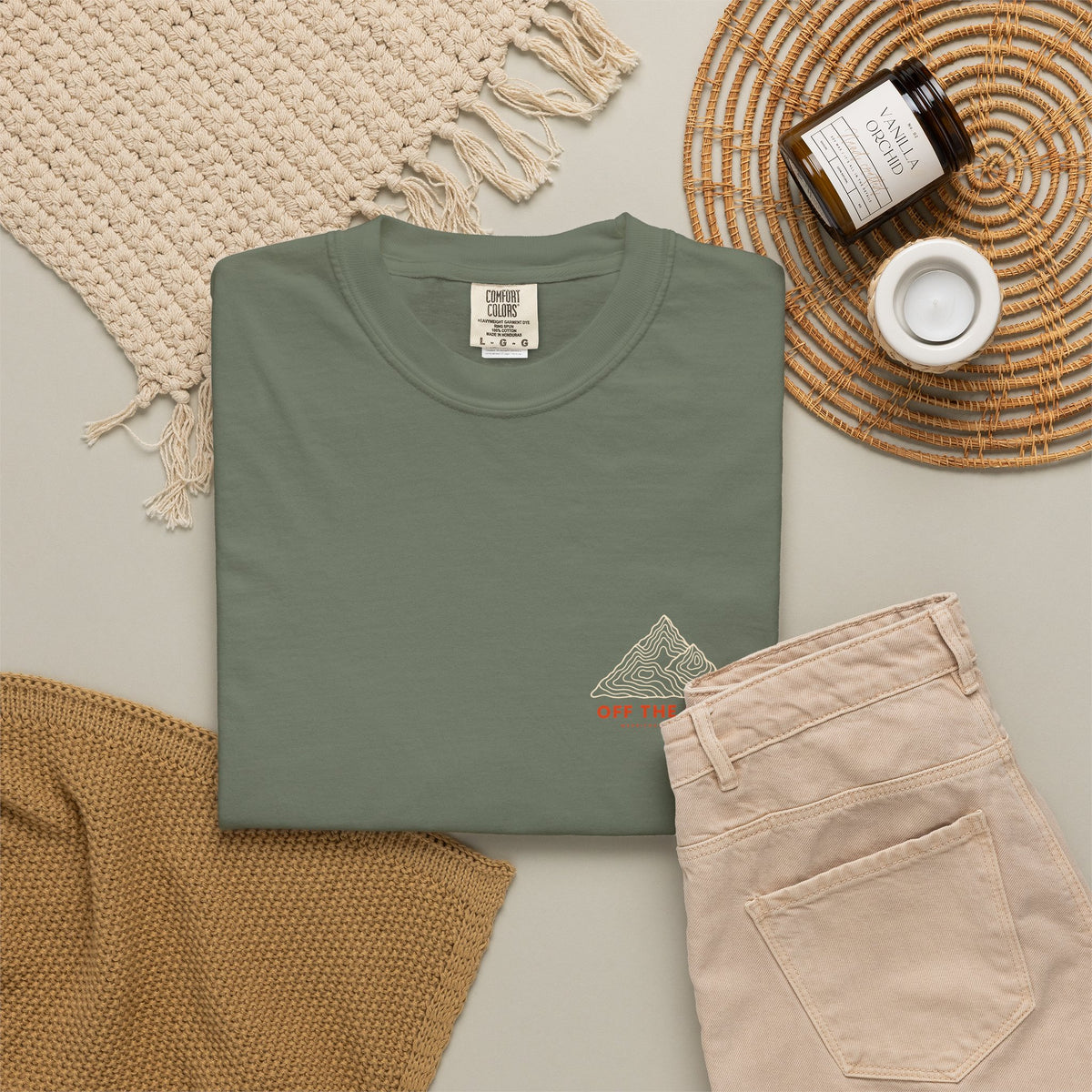 Off The Grid Garment-Dyed Tee