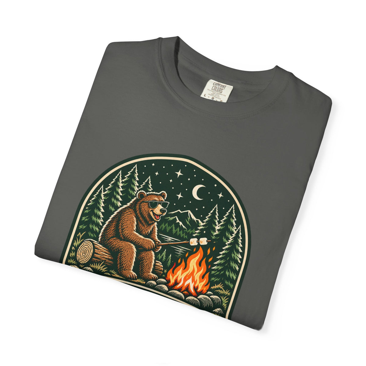 Camp Hair Don't Care Garment-Dyed Tee