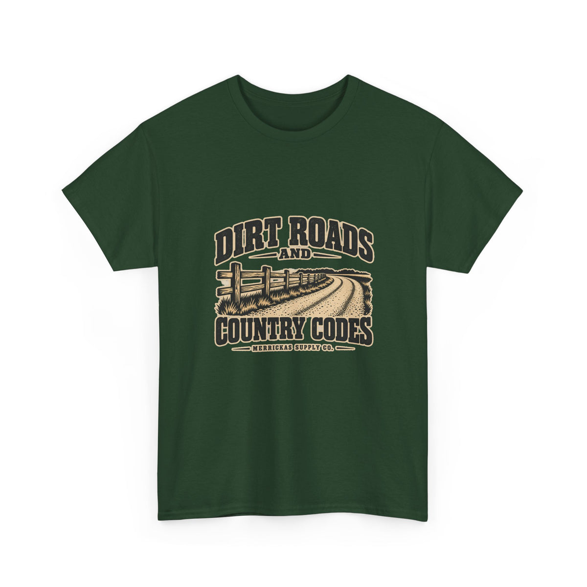 Dirt Roads And Country Codes Classic Tee