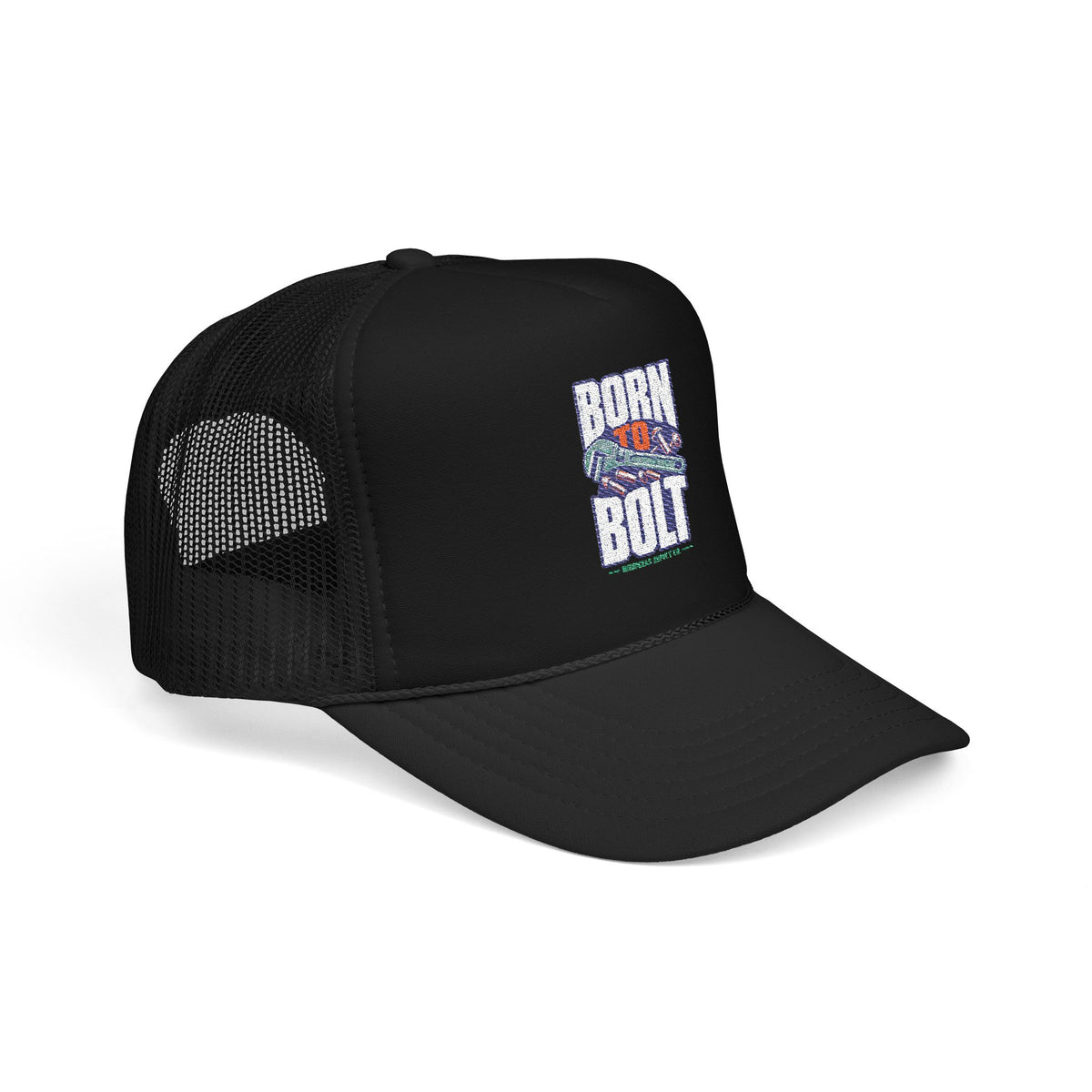 Born To Bolt Foam Trucker Hat