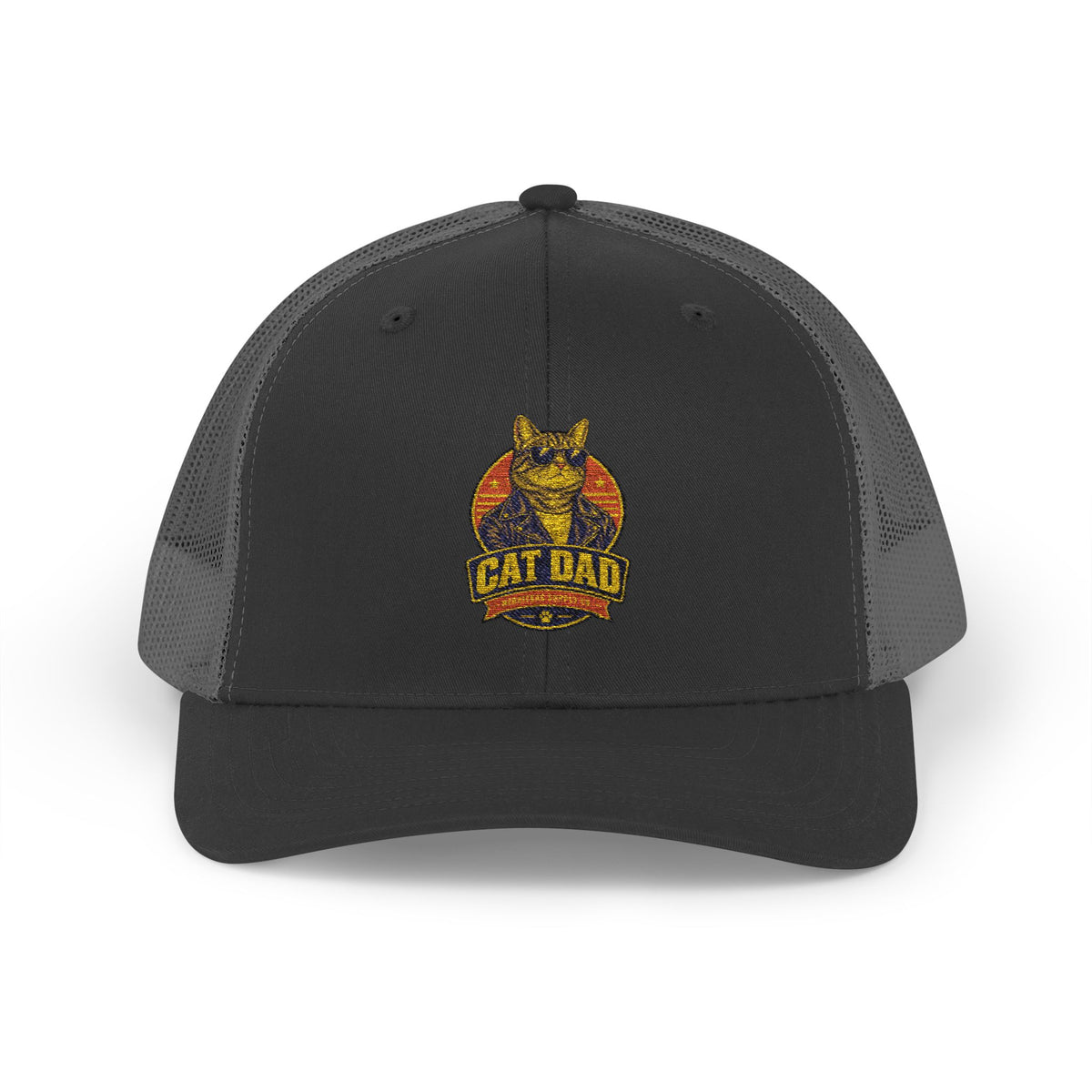 Cat Dad Snapback Trucker Cap