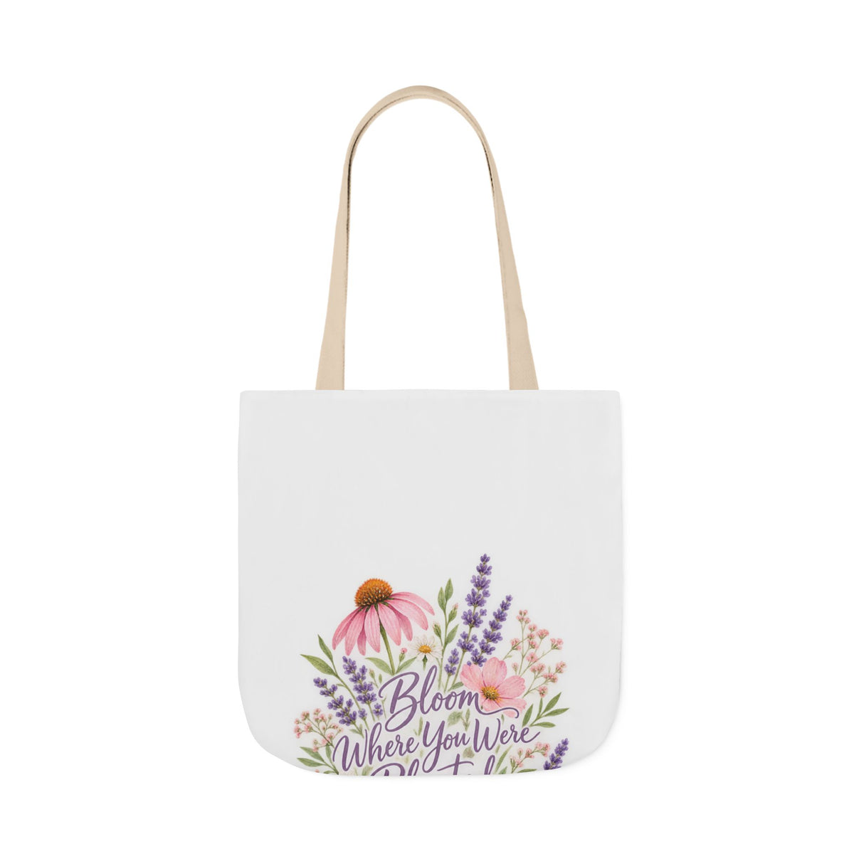 Bloom Where You Were Planted Anyway Canvas Wall Art