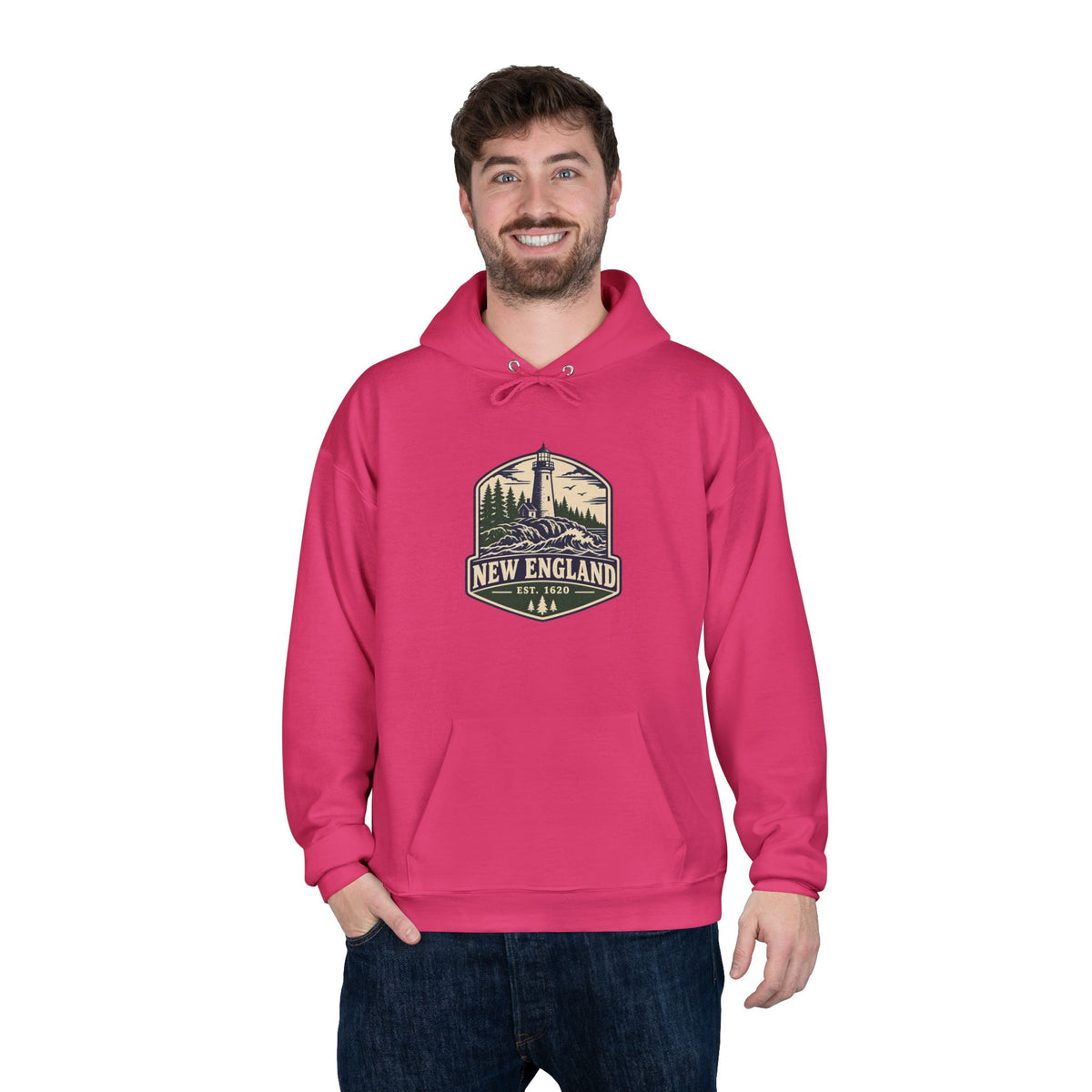 New England Lighthouse Hoodie