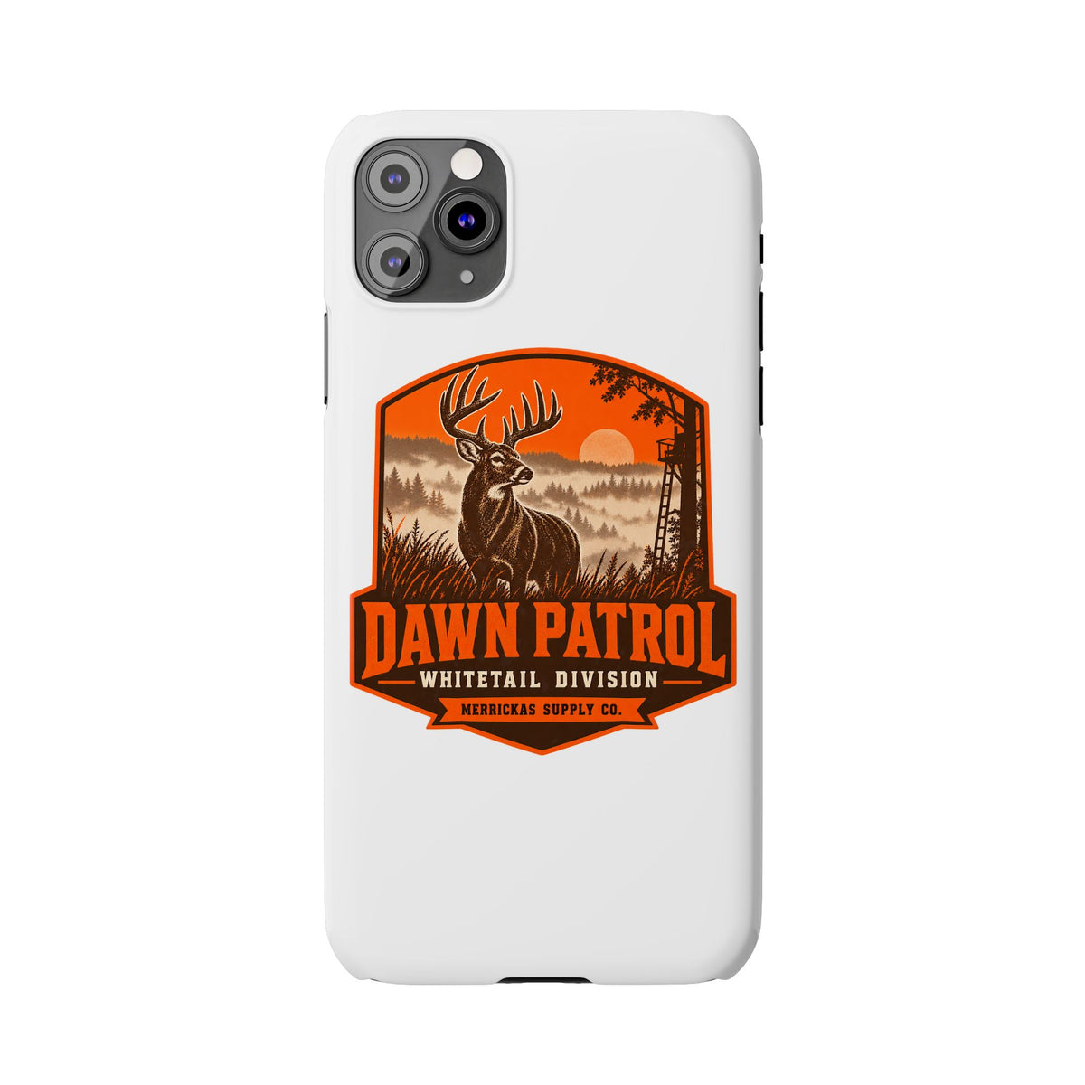 Dawn Patrol Whitetail Division Phone Case
