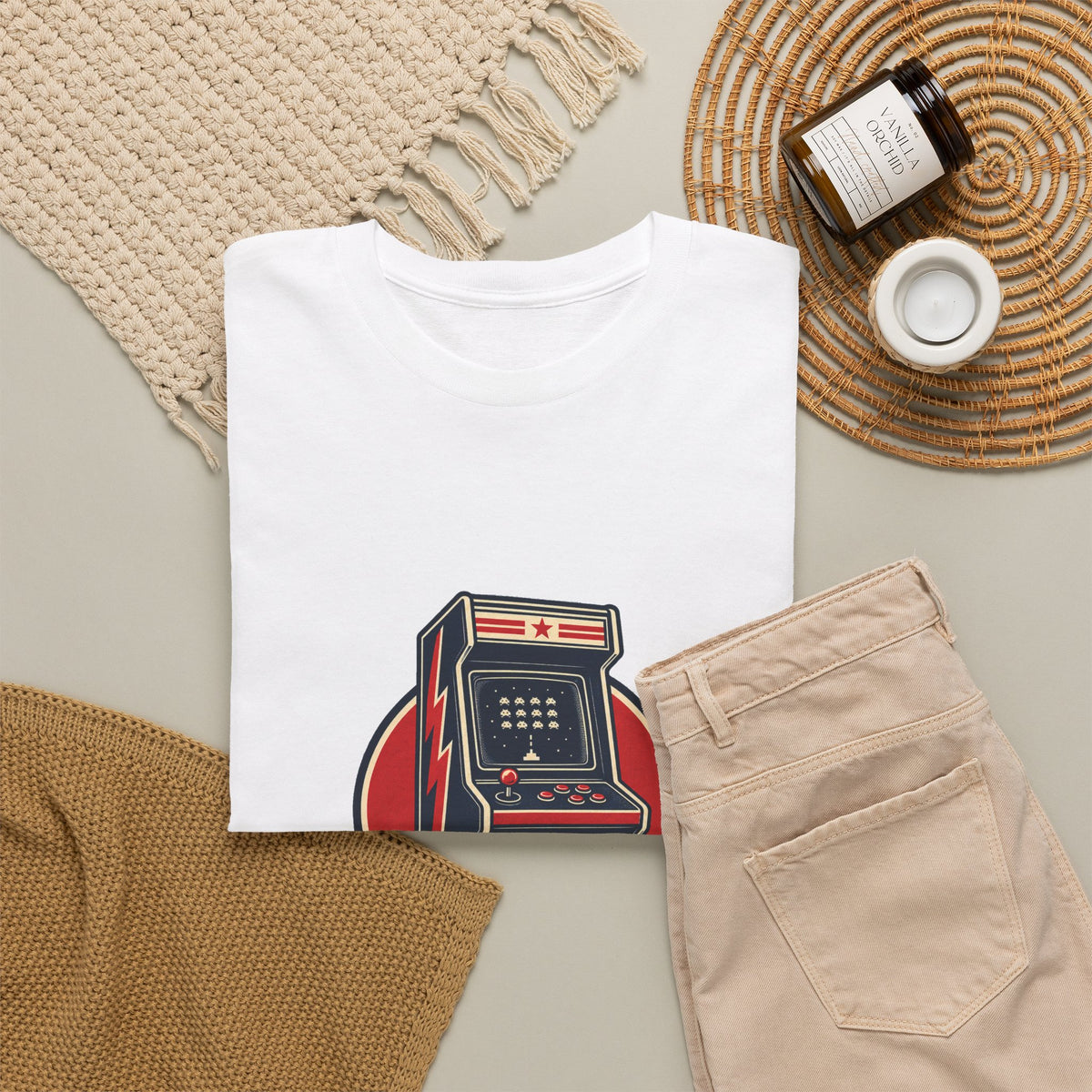 Level Up Game On Classic Tee